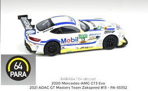 MERCEDES AMG GT3 ADAC GT MASTERS #13 2021 1/64 DIECAST