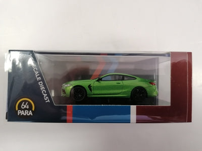 BMW M8 COUPE JAVA GREEN RHD 1/64 DIECAST, DIECAST CAR, COLLECTABLE CAR.