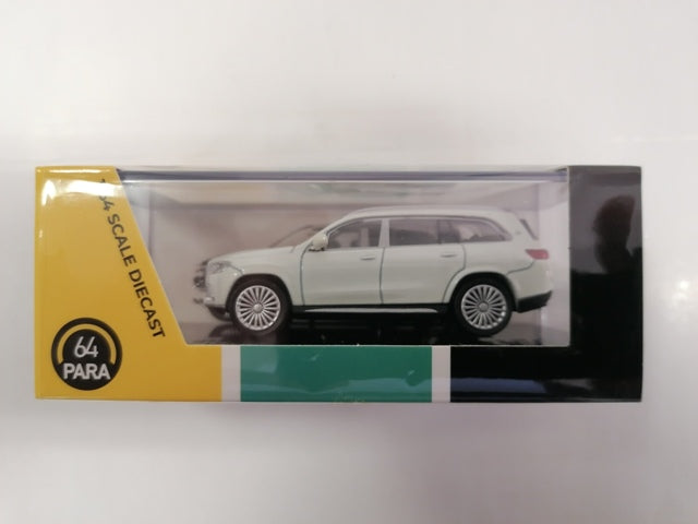 MERCEDES-MAYBACH GLS RHD WHITE 1/64 DIECAST, DIECAST CAR, COLLECTABLE CAR.