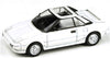 TOYOTA MR2 MKI AW11 CLOSED LIGHTS WHITE 1985 1/64, DIECAST CAR, COLLECTABLE CAR.