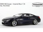 1/18 BMW F13M M6 COUPE - IMPERIAL BLUE (LHD) DIECAST
