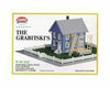 N SCALE THE GRABITSJIS HOUSE, PLASTIC SCALE MODEL,MODEL TRAIN ACCESSORIE