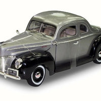 FORD DELUXE GREY/BLACK 1940 1/18 DIECAST