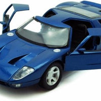 FORD GT BLUE CONCEPT 1/24 DIECAST
