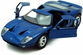 FORD GT BLUE CONCEPT 1/24 DIECAST