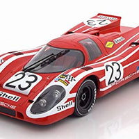 PORSCHE 917K 24H FRANCE #23 ATTWOOD/HERMAN WINNER  1970 1/12