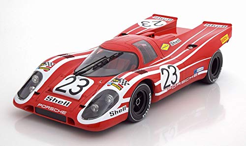 PORSCHE 917K 24H FRANCE #23 ATTWOOD/HERMAN WINNER  1970 1/12,