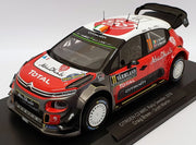CITROËN C3 WRC N°11 RALLYE DE SUÈDE BREEN/MARTIN  '18 1/18 DIECAST, DIECAST CAR, COLLECTABLE CAR.