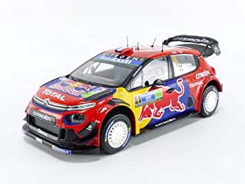 CITROËN C3 WRC N°1 WINNER RALLY MEXICO OGIER/INGRASSIA  '19 1/18 DIECAST, DIECAST CAR, COLLECTABLE CAR.