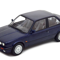 BMW 325I BLUE METALLIC 1988 1/18