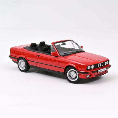 BMW 318I CABRIOLET RED 1991 1/18