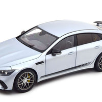 MERCEDES-AMG GT 63 4MATIC SILVER 2021 1/18, DIECAST CAR, COLLECTABLE CAR.