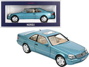 MERCEDES-BENZ CL600 COUPE BLUE METALLIC 1997 1/18, DIECAST CAR, COLLECTABLE CAR.