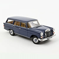 MERCEDES-BENZ 200 UNIVERSAL DARK BLUE 1968 1/18, DIECAST CAR, COLLECTABLE CAR.