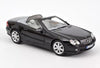 MERCEDES-BENZ SL 500 BLACK 2003 1/18, DIECAST CAR, COLLECTABLE CAR.