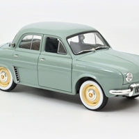 RENAULT DAUPHINE REPROD '22 AZUR BLUE 1958 1/18, DIECAST CAR, COLLECTABLE CAR.
