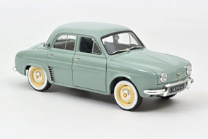 RENAULT DAUPHINE REPROD '22 AZUR BLUE 1958 1/18, DIECAST CAR, COLLECTABLE CAR.