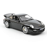 PORSCHE 911 GT2 BLACK 2010 1/18, DIECAST CAR, COLLECTABLE CAR.