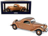 CITROËN "TRACTION AVANT" 11B COUPÉ BROWN 1938 1/18 DIECAST, DIECAST CAR, COLLECTABLE CAR.