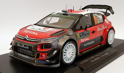 CITROËN C3 WRC N°10 RALLYE DE MONTE CARLO  '18 1/18 DIECAST, DIECAST CAR, COLLECTABLE CAR.