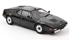 BMW M1 BLACK 1980 1/18 DIECAST, DIECAST CAR, COLLECTABLE CAR.