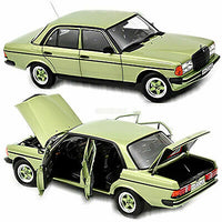 MERCEDES-BENZ 200 AMG 1984 SILVER GREEN MET 1984 1/18 DIECAST