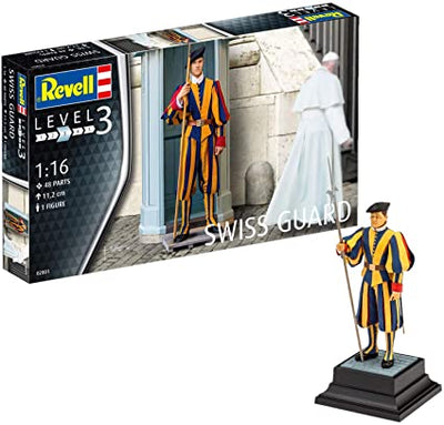 SWISS GUARD 1/16 PLASTIC MODEL KIT, PLASTIC SCALE MODEL KIT
