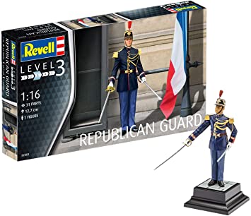 REPUBLICAN GUARD 1/16 PLASTIC MODEL KIT, PLASTIC SCALE MODEL KIT