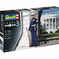 US MARINE 1/16 PLASTIC MODEL KIT, PLASTIC SCALE MODEL KIT