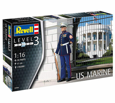 US MARINE 1/16 PLASTIC MODEL KIT, PLASTIC SCALE MODEL KIT