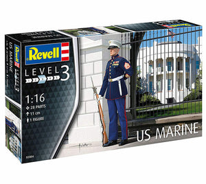 US MARINE 1/16 PLASTIC MODEL KIT, PLASTIC SCALE MODEL KIT