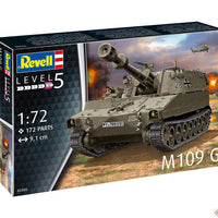 1/72 M109G PLASTIC MODEL KIT