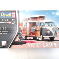 VW T1 CAMPER 1/24, PLASTIC SCALE MODEL KIT