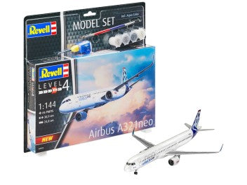 MODEL SET AIRBUS A321 NEO 1/144, PLASTIC SCALE MODEL KIT