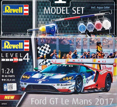 1/24 FORD GT LE MANS MODEL SET PLASTIC MODEL KIT