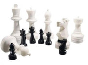 BIG CHESS/COMES IN 2 CARTONS INCLUDING INTERLOCKING CHESS BOARD FOR FREE