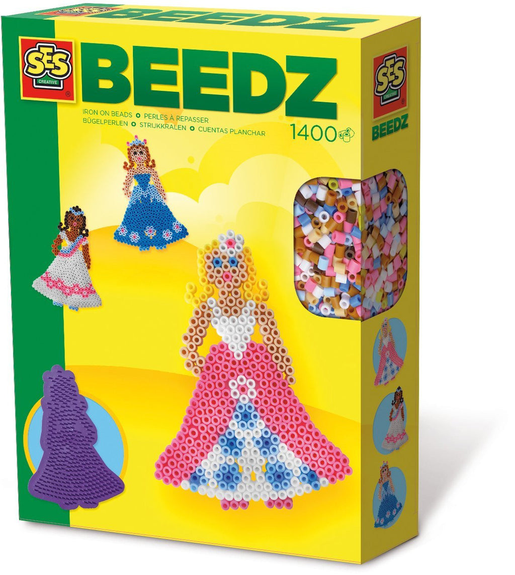 IRON ON BEADS PRINCESS WORLD 3600 BEADS EDU