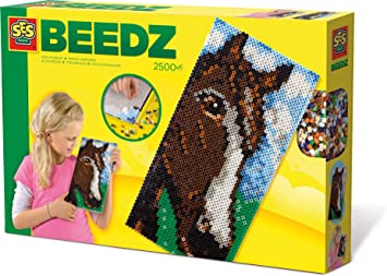 IRON ON BEADS XL HORSE EDUCATIONAL,TEACHER HOME SCHOOL, LEARNING