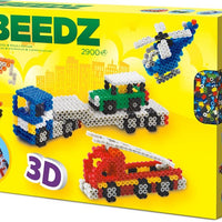 IRON ON BEADS-3D VEHICLES EDUCATIONAL,TEACHER HOME SCHOOL, LEARNING