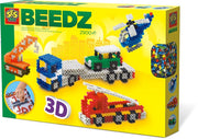 IRON ON BEADS-3D VEHICLES EDUCATIONAL,TEACHER HOME SCHOOL, LEARNING
