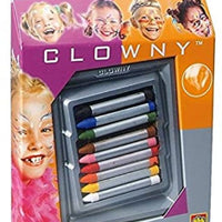 FACE CRAYONS 9 COLOURS 7 MM DIAMETER
