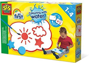MY FIRST - DRAWING BOARD COLOURING WITH WATER  EDUCATIONAL,TEACHER HOME SCHOOL, LEARNING