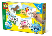 MY FIRST - COLOURING WITH WATER- FARM ANIMALS EDUCATIONAL,TEACHER HOME SCHOOL, LEARNING