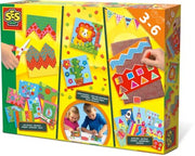 I LEARN TO USE SCISSORS, MAKE MOSAICS AND PERFORATE EDUCATIONAL,TEACHER HOME SCHOOL, LEARNING