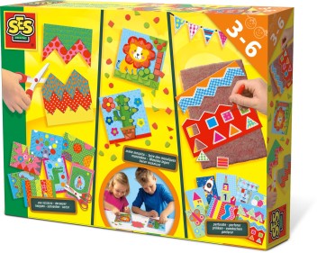 I LEARN TO USE SCISSORS, MAKE MOSAICS AND PERFORATE EDUCATIONAL,TEACHER HOME SCHOOL, LEARNING