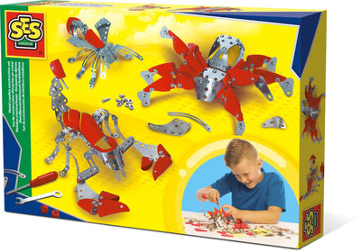 METAL CRAWLIES CONSTRUCTION SET EDUCATIONAL,TEACHER HOME SCHOOL, LEARNING