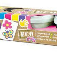ECO FINGERPAINT GIRLY EDUCATIONAL,TEACHER HOME SCHOOL, LEARNING