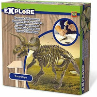 EXCAVATE DINO TRICERATOPS EDUCATIONAL,TEACHER HOME SCHOOL, LEARNING