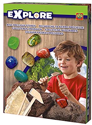 MINE PRECIOUS STONES GREEN-BLUE EDUCATIONAL,TEACHER HOME SCHOOL, LEARNING