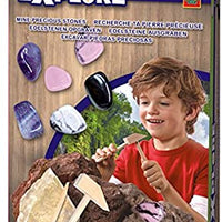MINE PRECIOUS STONES PINK-PURPLE EDUCATIONAL,TEACHER HOME SCHOOL, LEARNING